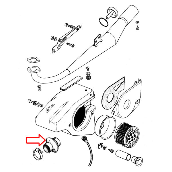 Guma karburatora Tomos BT50 - MotoParts Plus