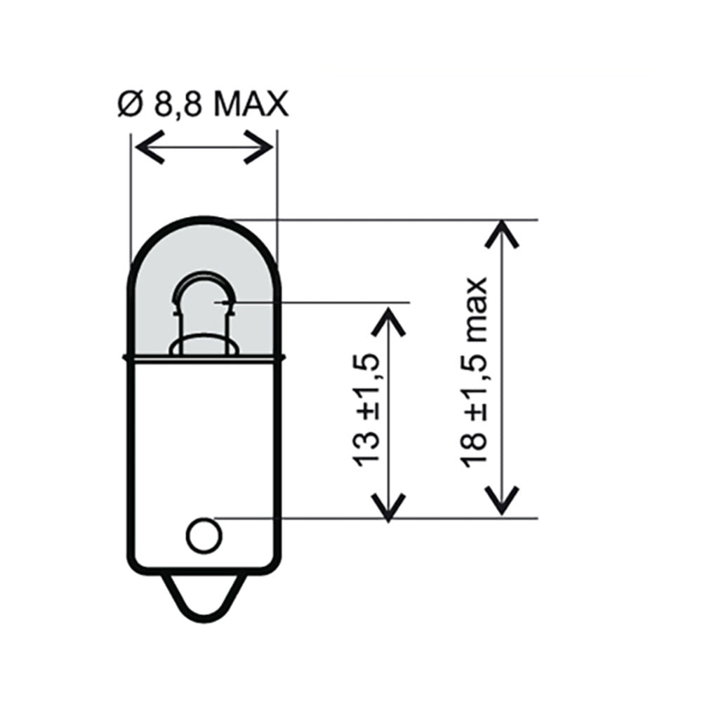Žarulja 12 V 4 W RMS