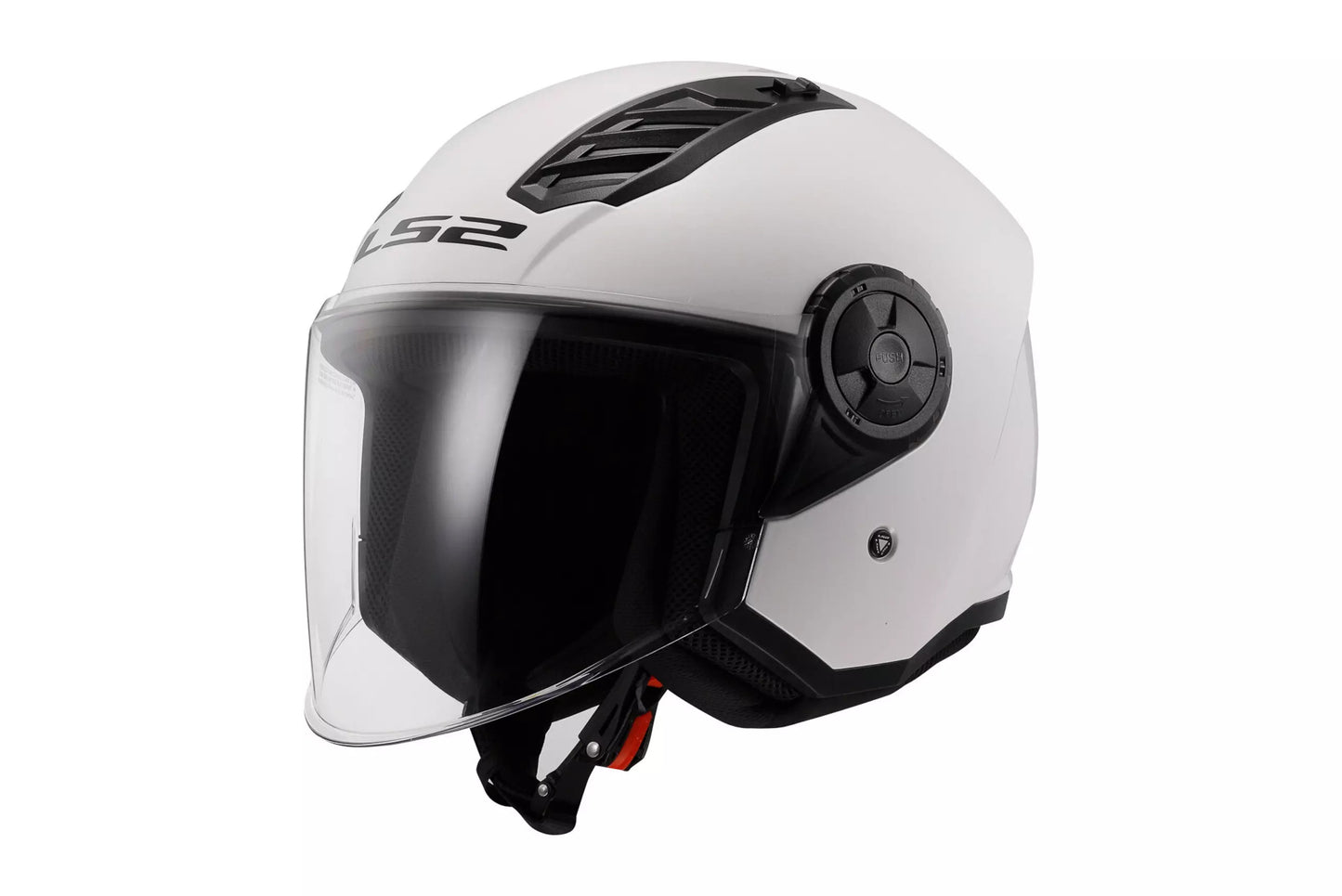 Motociklistička otvorena kaciga LS2 OF616 AIRFLOW II SOLID WHITE-06 L