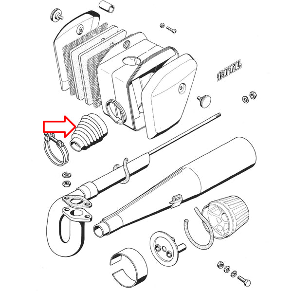 Guma karburatora Tomos T14 - MotoParts Plus