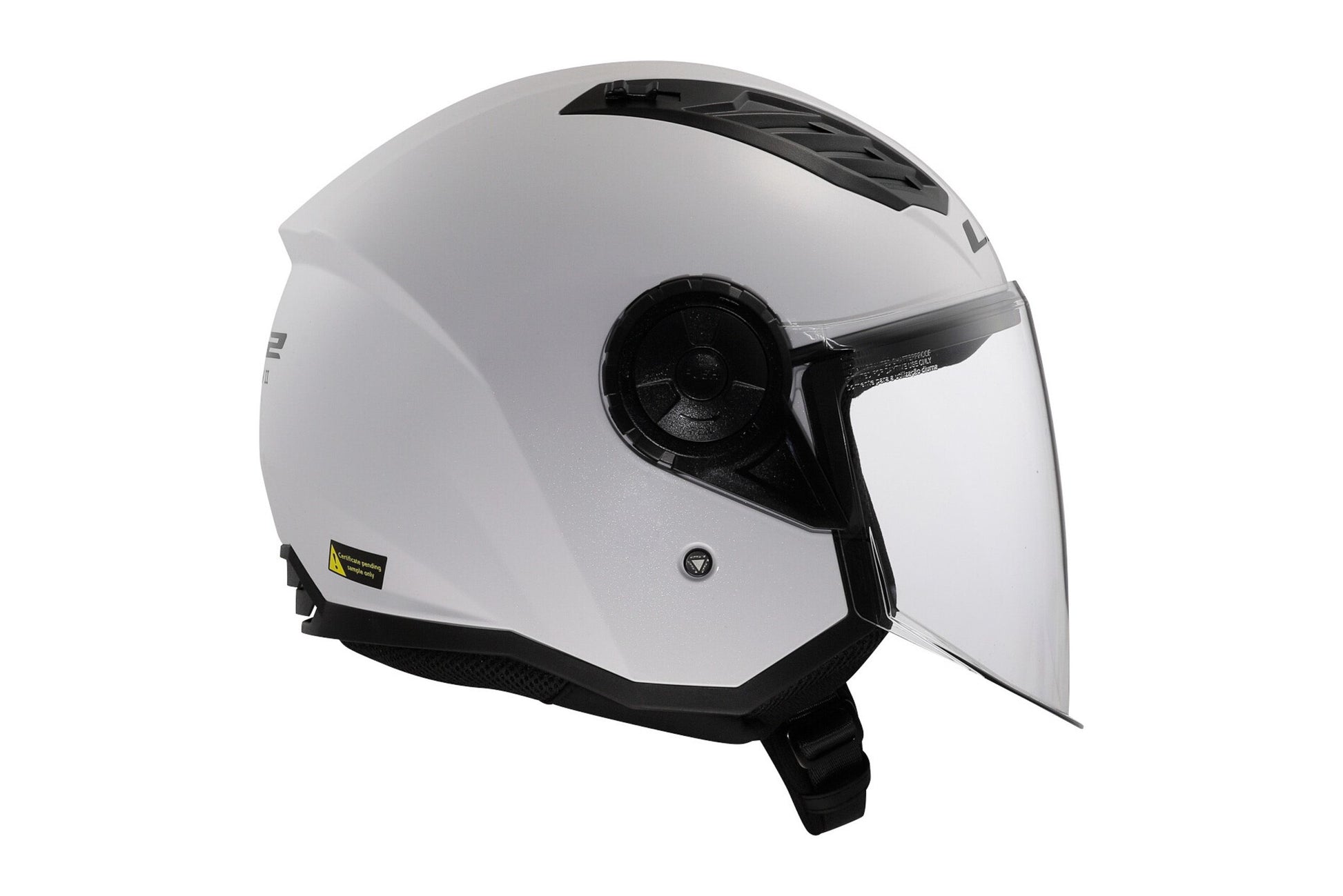 Otvorena motociklistička kaciga LS2 OF616 AIRFLOW II SOLID WHITE-06 M