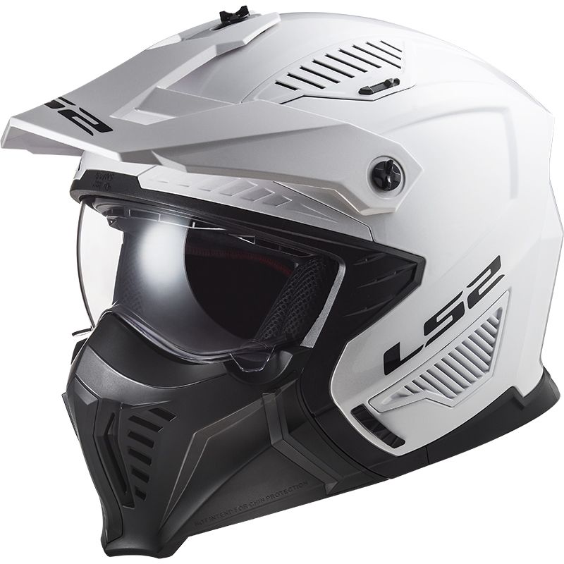 Otvorena motociklistička kaciga LS2 OF606 DRIFTER SOLID WHITE M