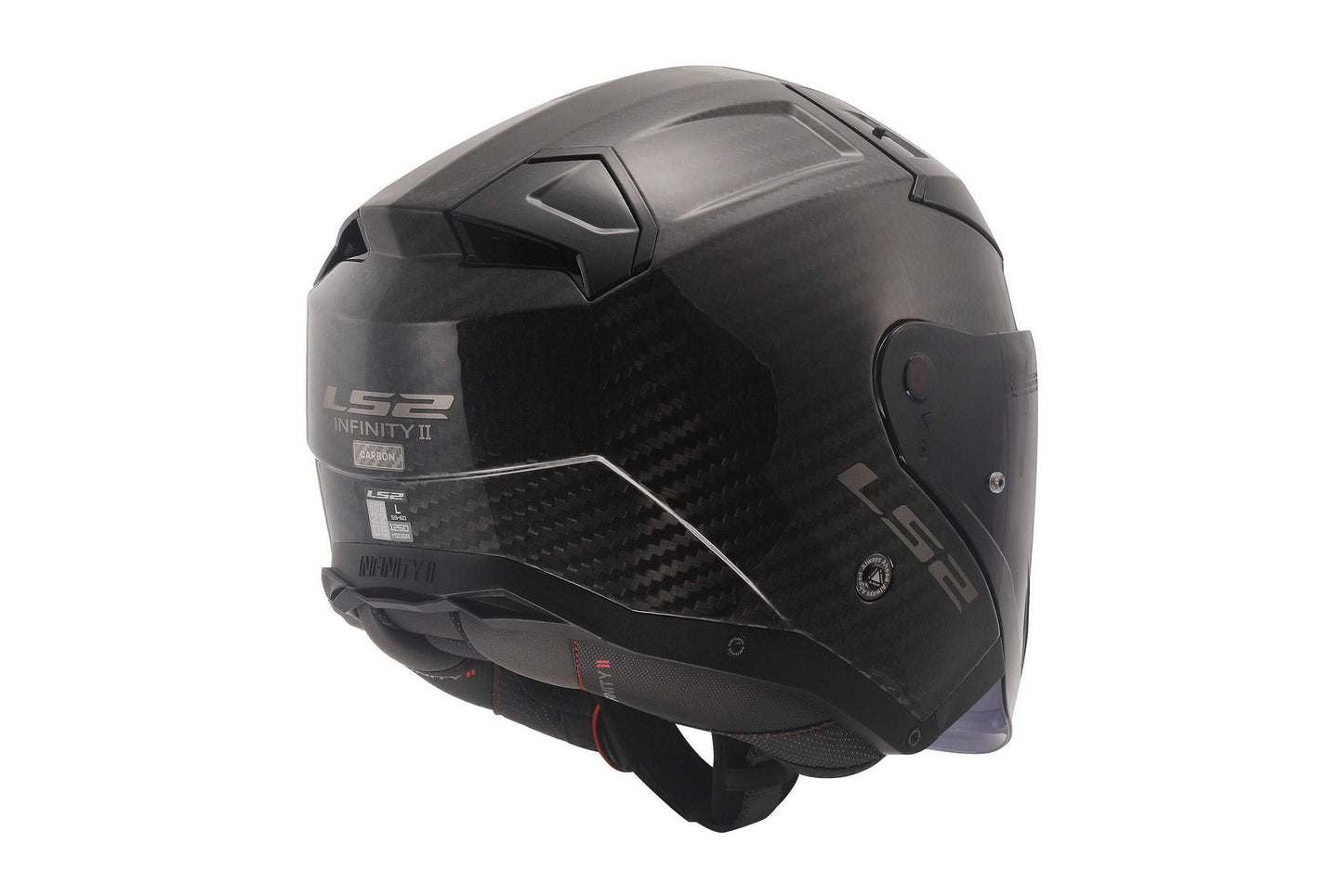 Otvorena motociklistička kaciga LS2 OF603 INFINITY II C MATT CARBON -06 M