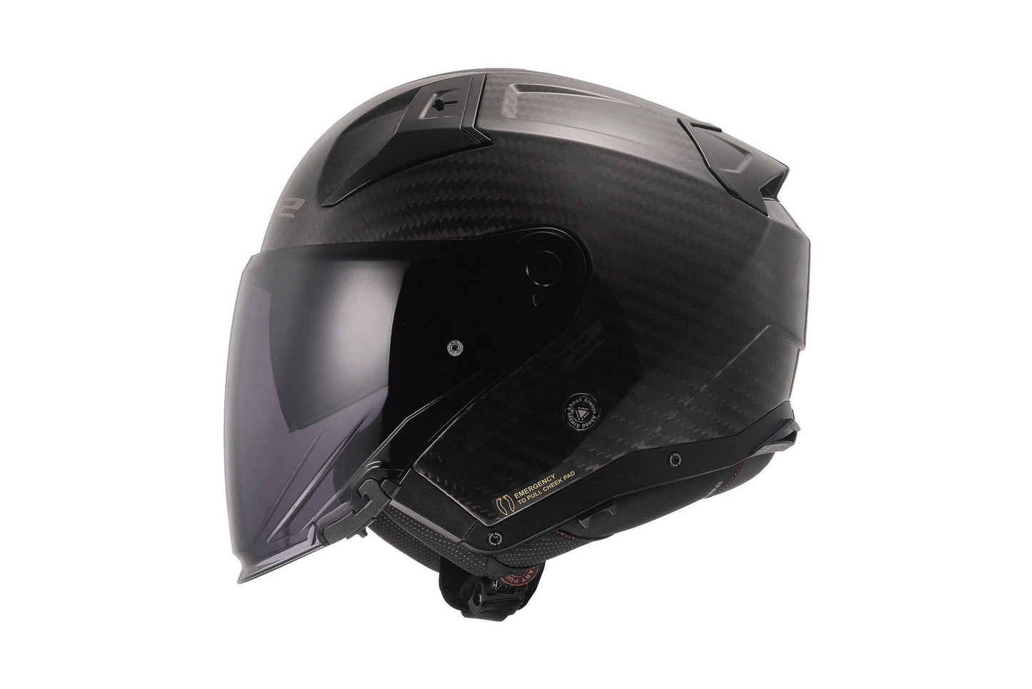 Otvorena motociklistička kaciga LS2 OF603 INFINITY II C MATT CARBON -06 M