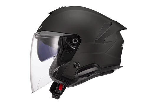 Otvorena motociklistička kaciga LS2 OF618 VERSO II SOLID MATT BLACK M