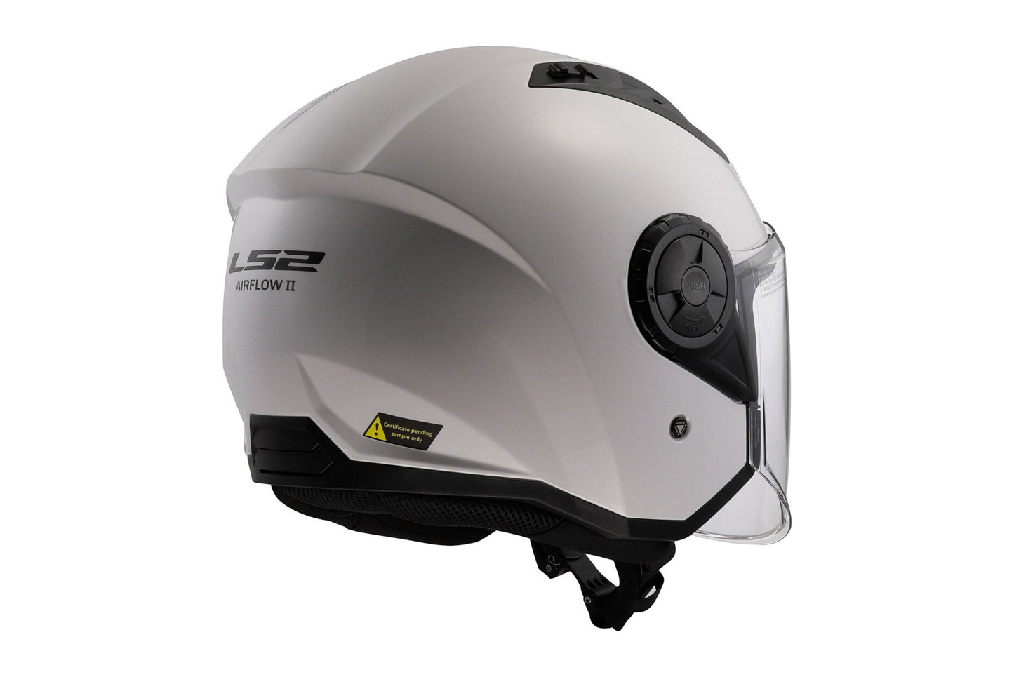 Otvorena motociklistička kaciga LS2 OF616 AIRFLOW II SOLID WHITE-06 M