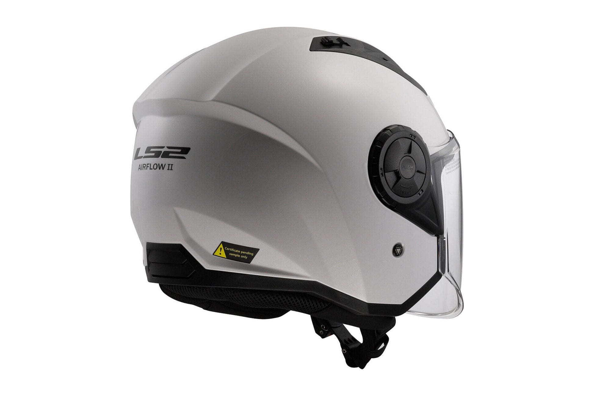 Otvorena motociklistička kaciga LS2 OF616 AIRFLOW II SOLID WHITE-06 M