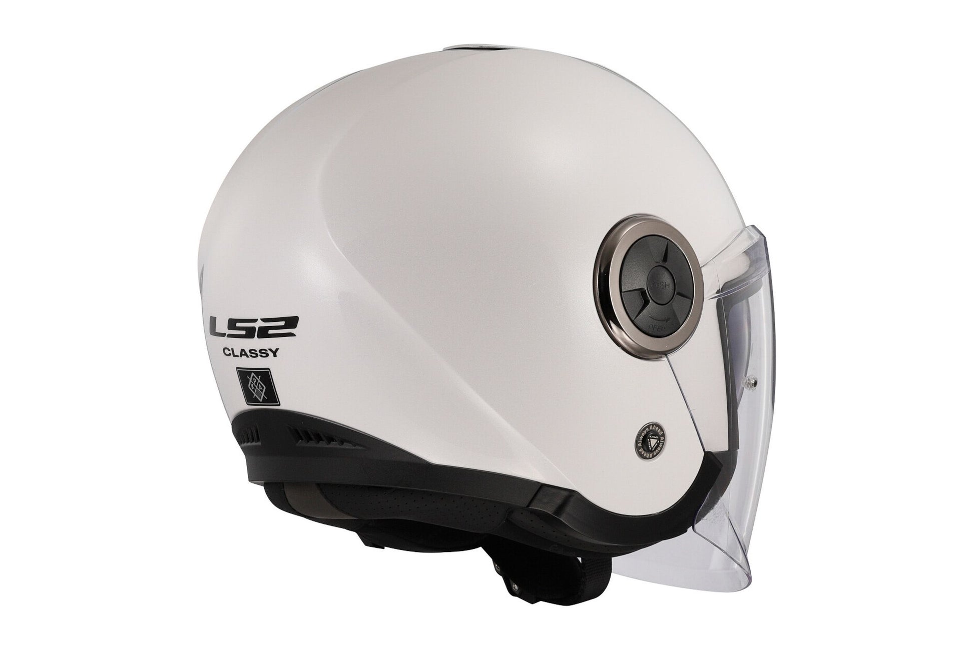 Otvorena motociklistička kaciga LS2 OF620 CLASSY WHITE-06 M