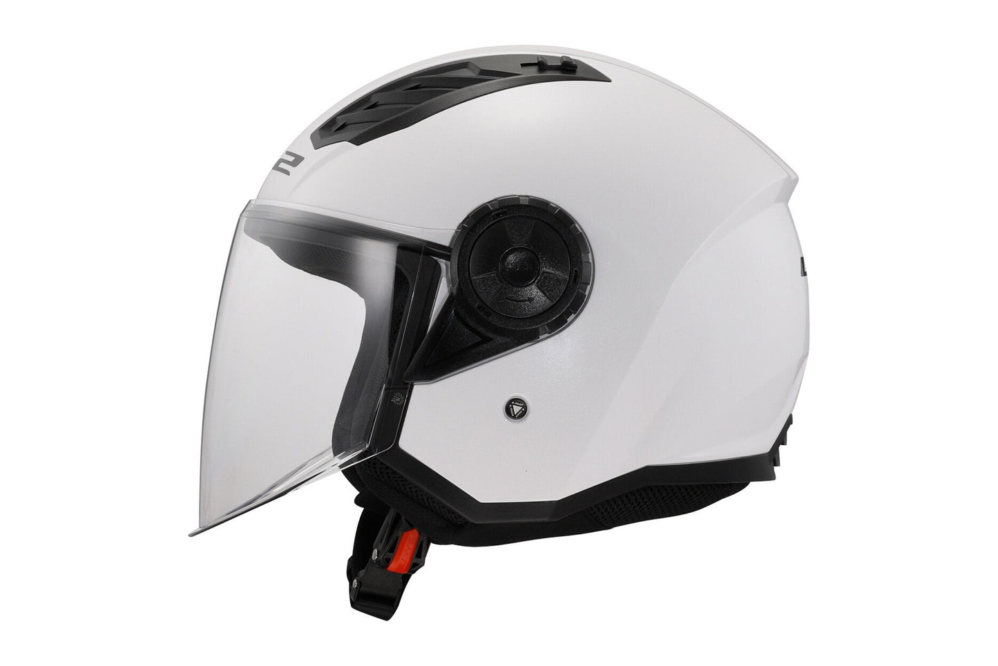 Otvorena motociklistička kaciga LS2 OF616 AIRFLOW II SOLID WHITE-06 M