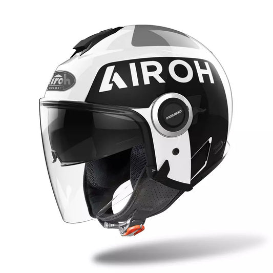 Airoh Helios Up White Gloss S otvorena motociklistička kaciga