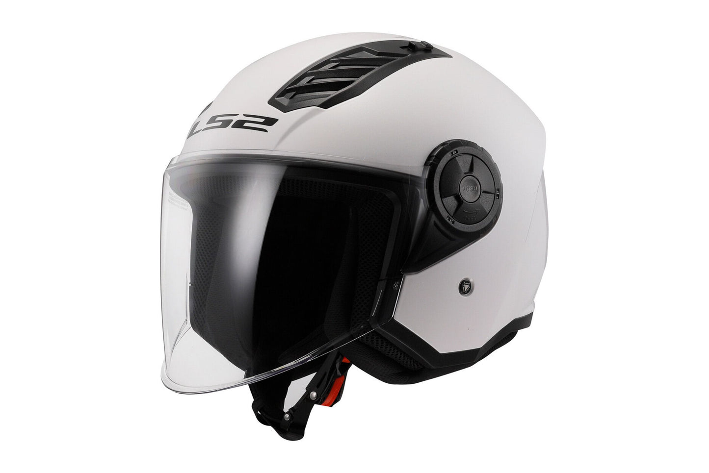 Otvorena motociklistička kaciga LS2 OF616 AIRFLOW II SOLID WHITE-06 M