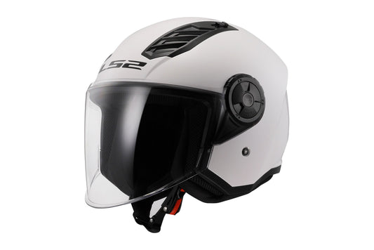 Otvorena motociklistička kaciga LS2 OF616 AIRFLOW II SOLID WHITE-06 M