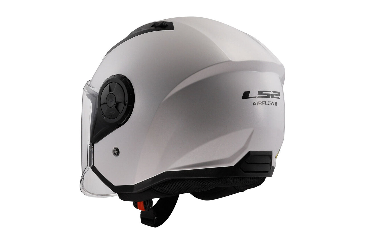 Otvorena motociklistička kaciga LS2 OF616 AIRFLOW II SOLID WHITE-06 M