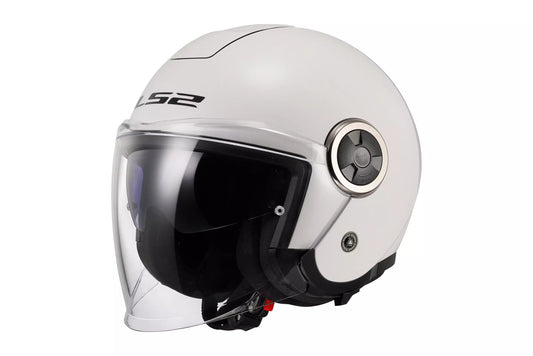 Motociklistička otvorena kaciga LS2 OF620 CLASSY WHITE-06 L