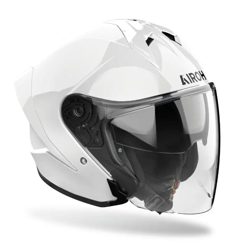 Motociklistička kaciga s otvorenim licem Airoh H21 White Gloss XS